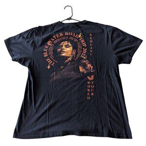 Kehlani - Blue Water Road Trip 2022 - World Tour - Official Tour T-Shirt Sz XL